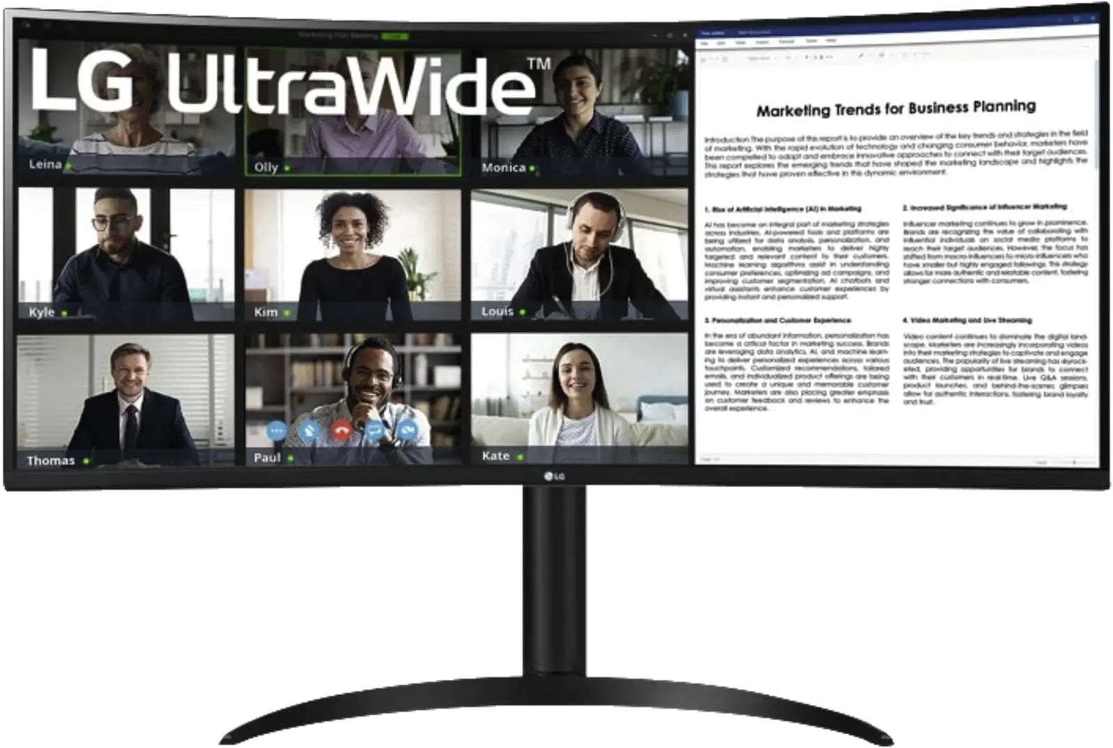 LG 34WR55QK-B Monitor