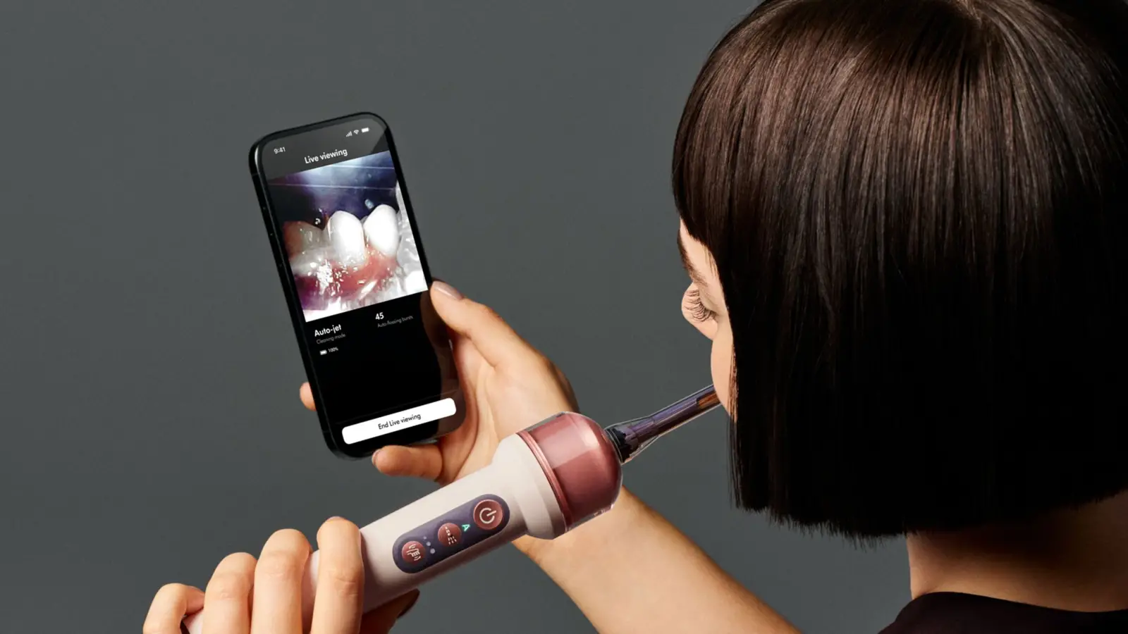 Dyson CameraJet Elektrische Tandenborstel - Ceramic Pink