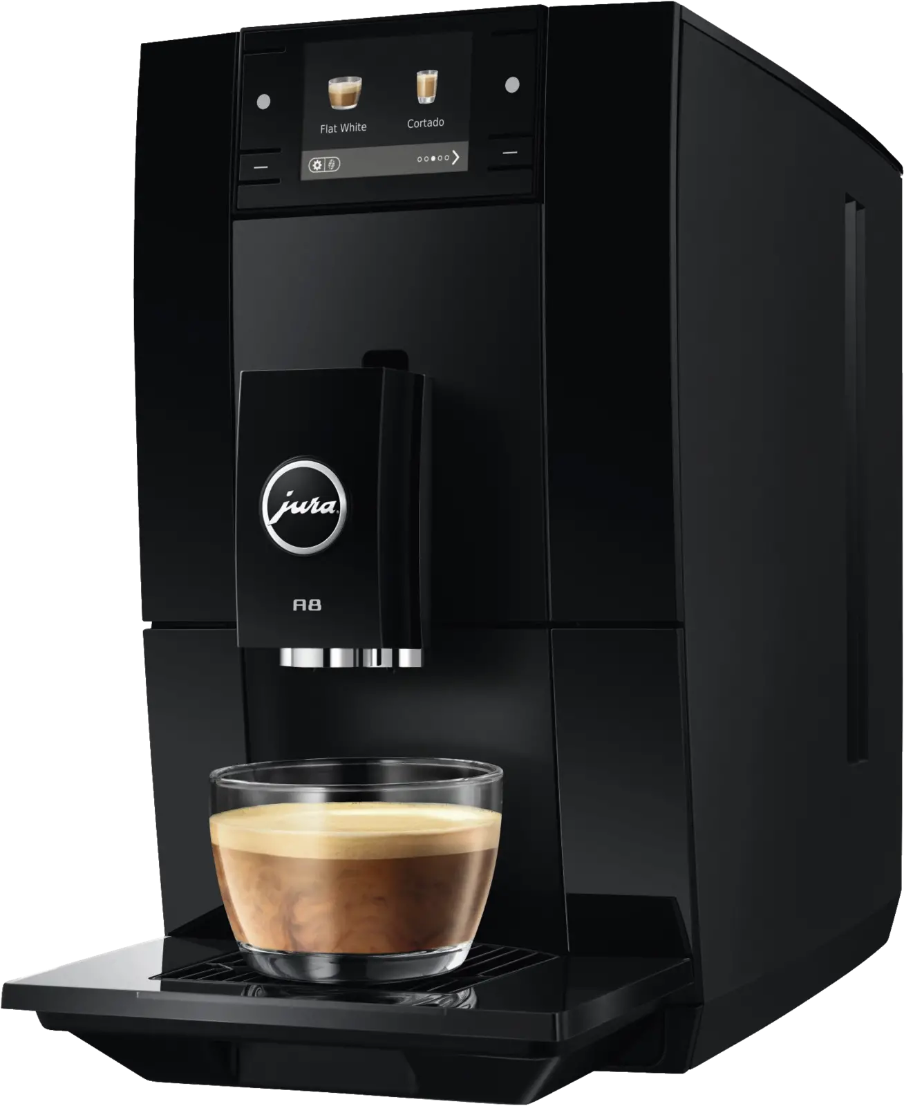Jura A8 (EA) Piano Black Volautomatische Koffiemachine