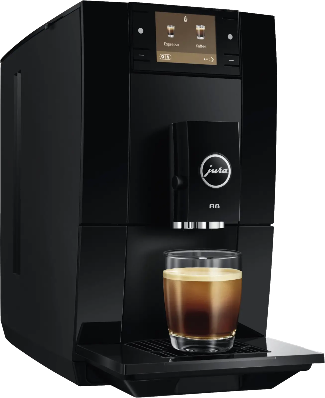 Jura A8 (EA) Piano Black Volautomatische Koffiemachine