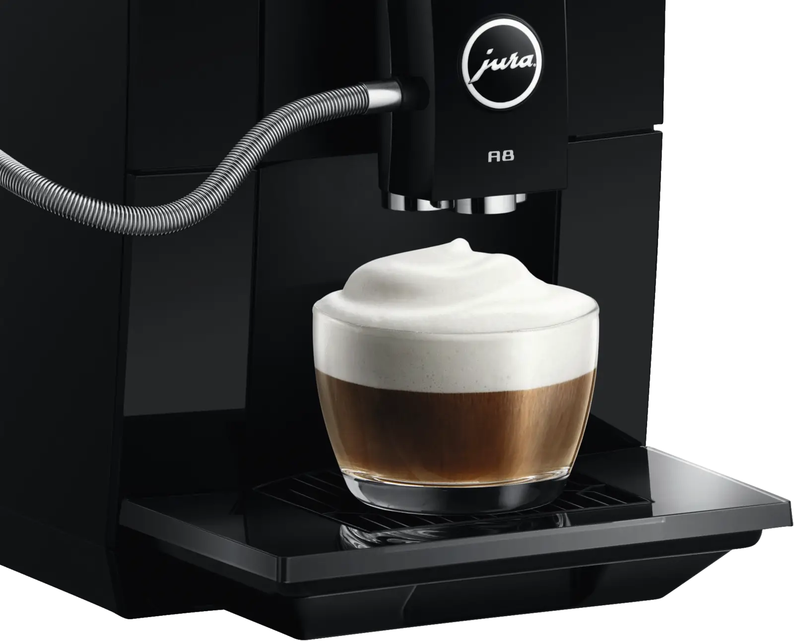 Jura A8 (EA) Piano Black Volautomatische Koffiemachine
