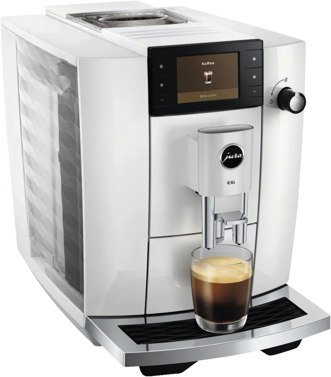 JURA E6 (ED) Piano White Volautomatische Koffiemachine