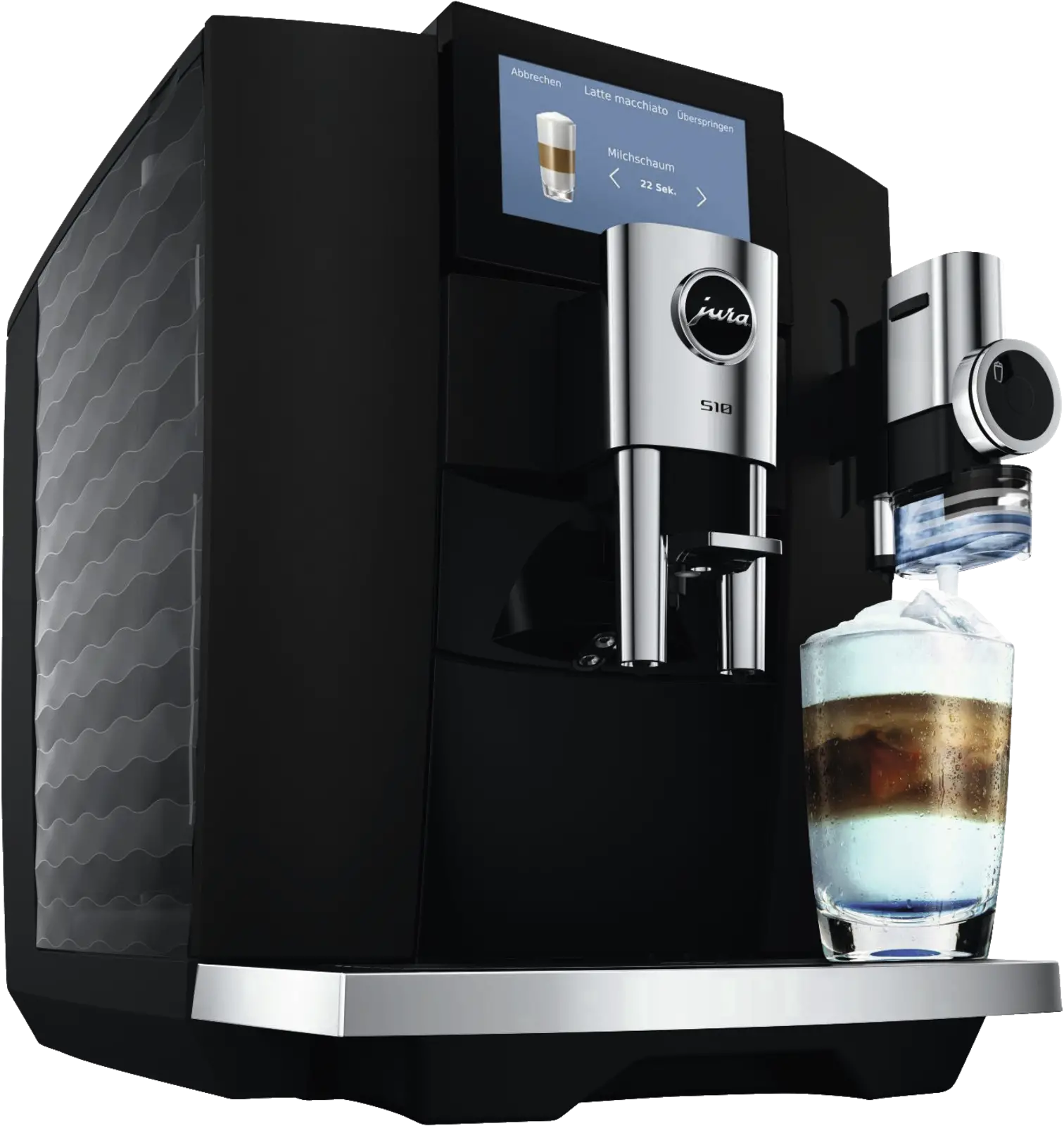 JURA S10 (EA) Obsidian Black Volautomatische Koffiemachine