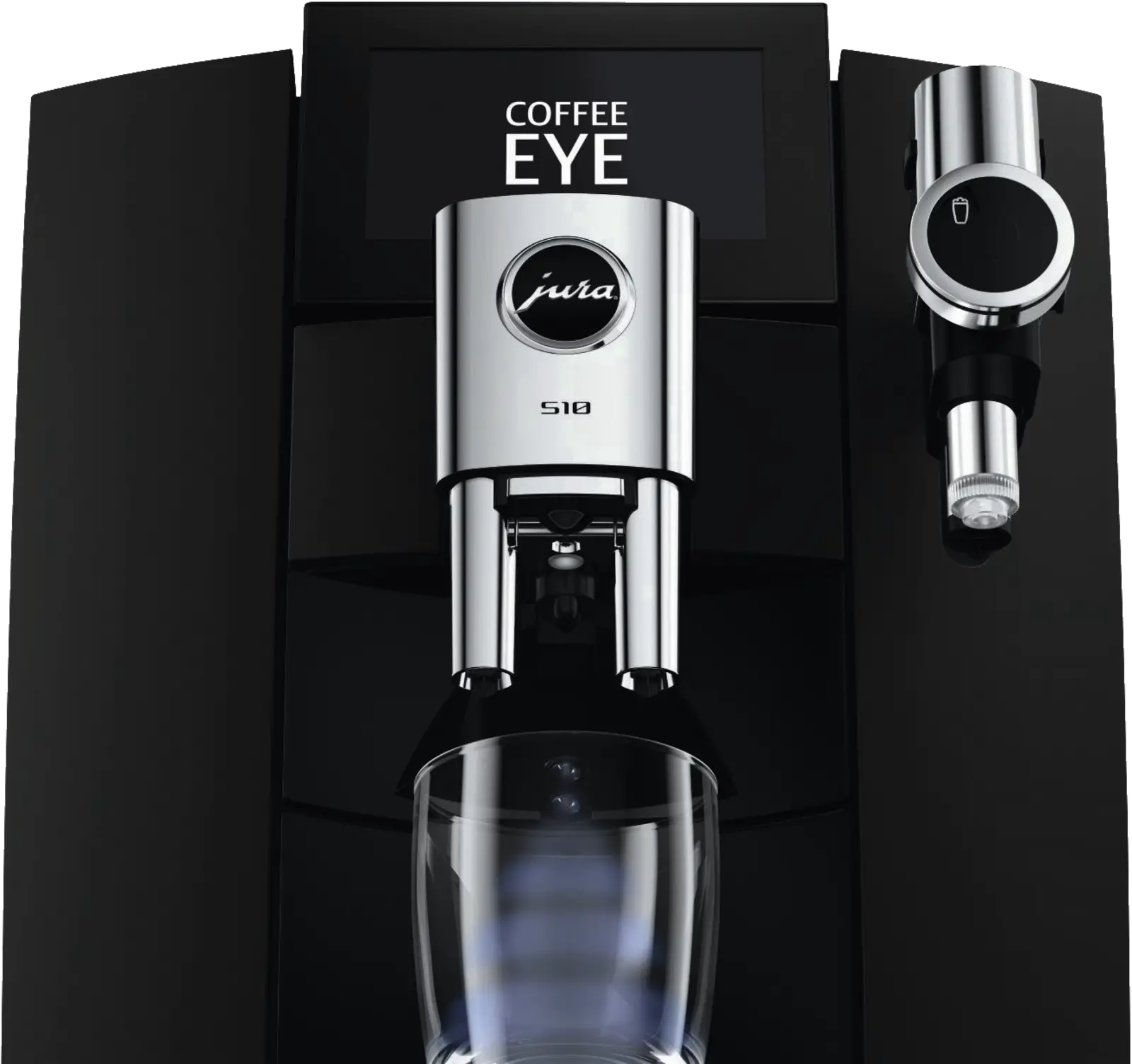 JURA S10 (EA) Obsidian Black Volautomatische Koffiemachine