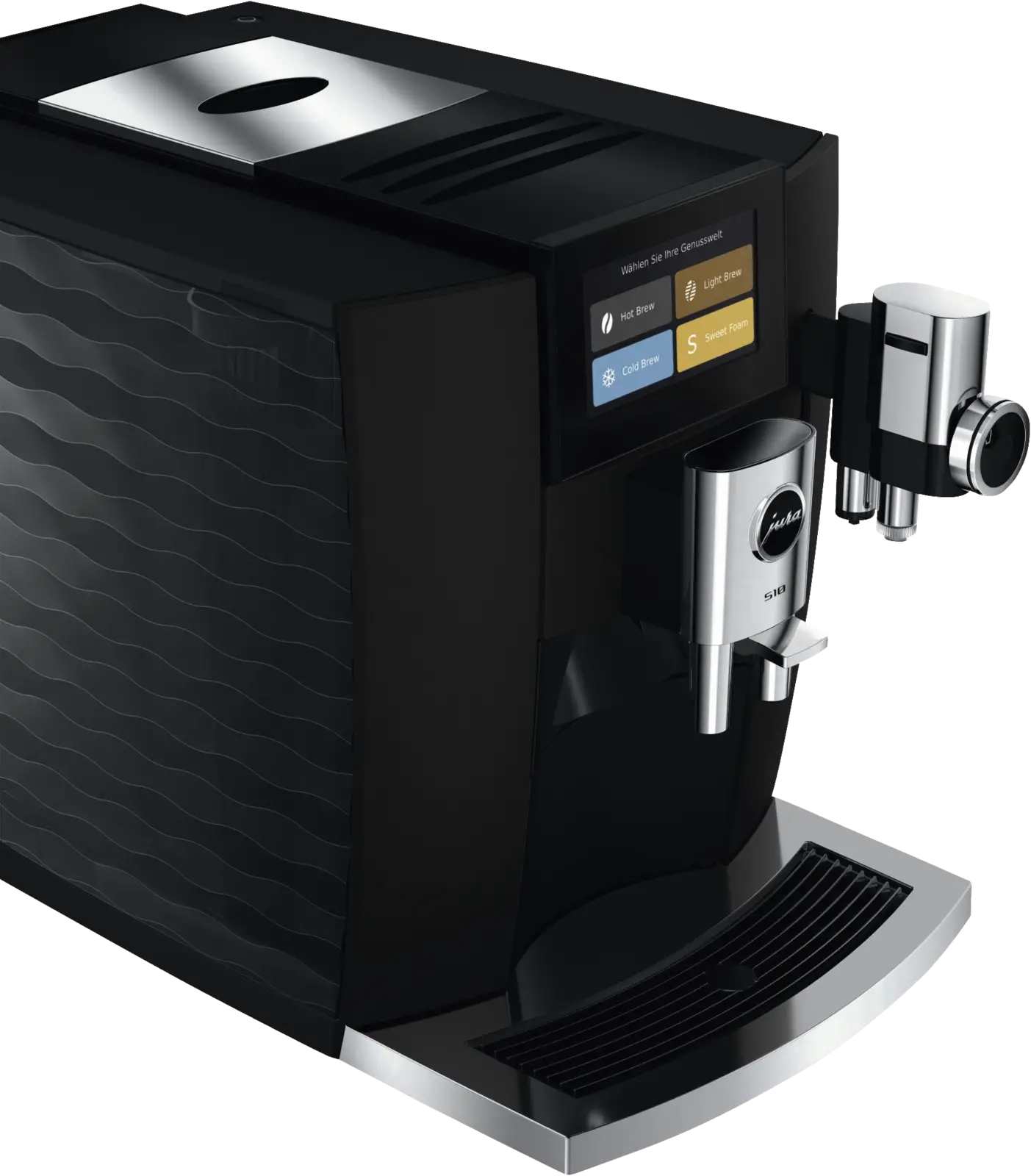 JURA S10 (EA) Obsidian Black Volautomatische Koffiemachine