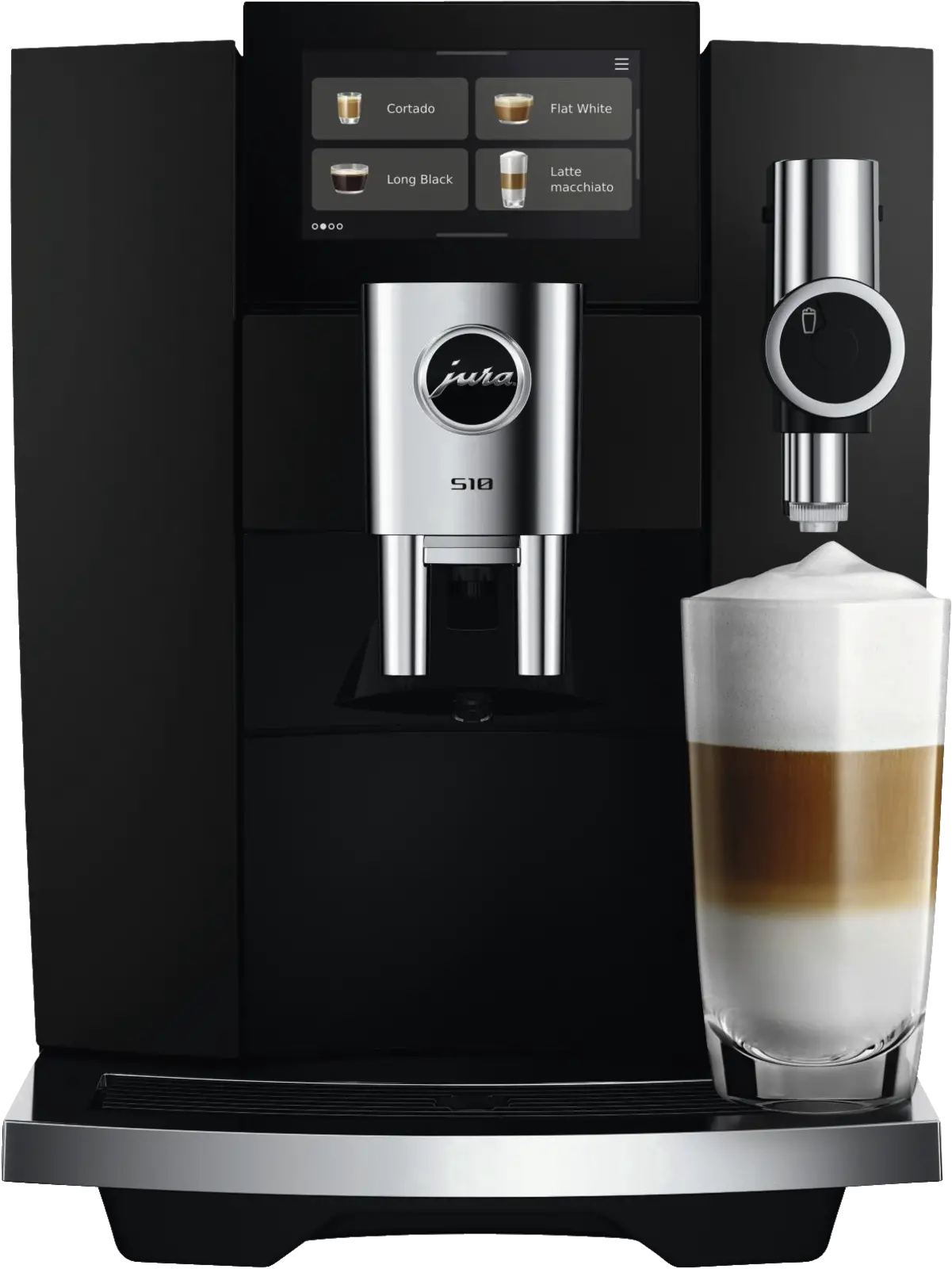 JURA S10 (EA) Obsidian Black Volautomatische Koffiemachine
