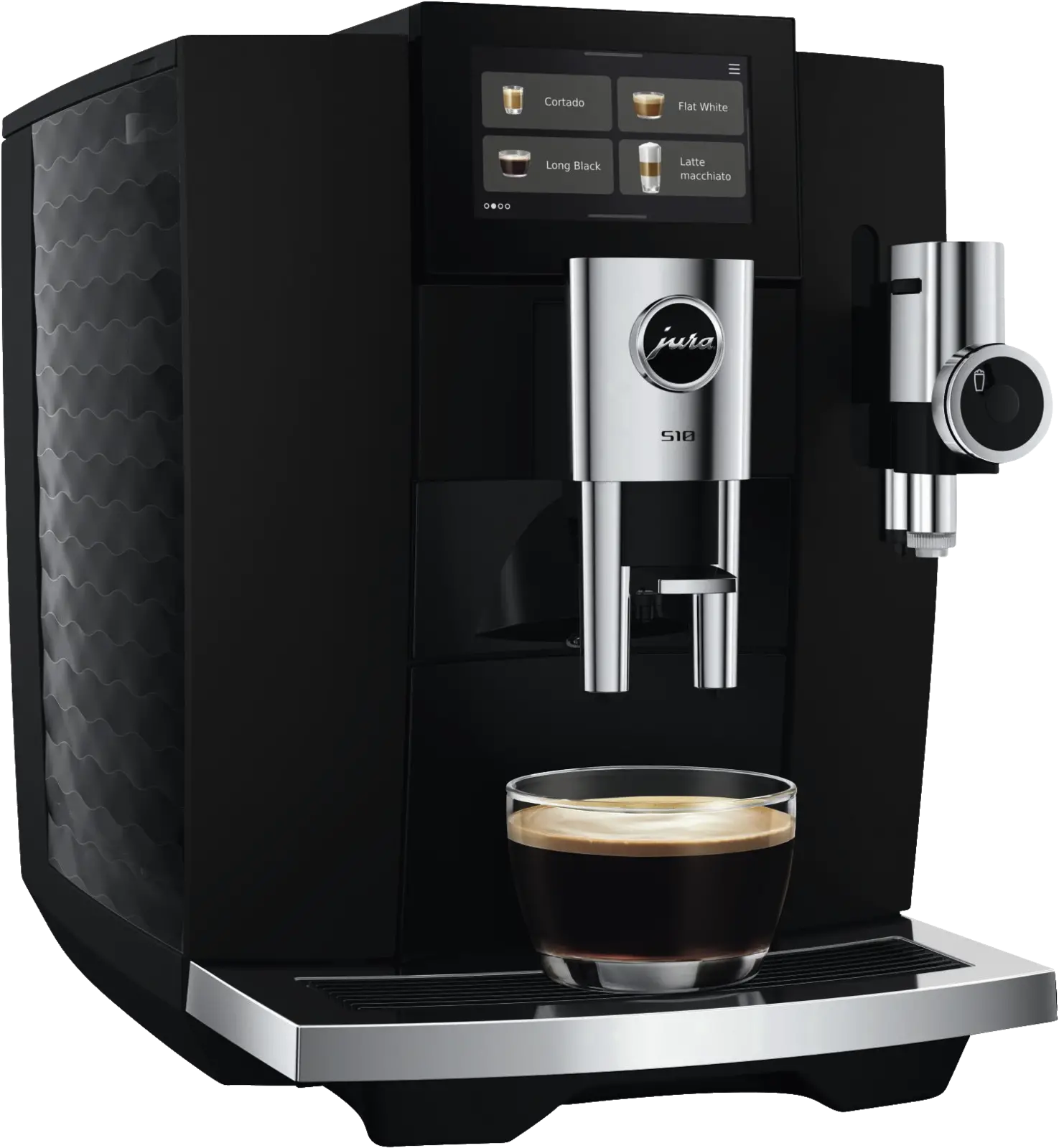 JURA S10 (EA) Obsidian Black Volautomatische Koffiemachine