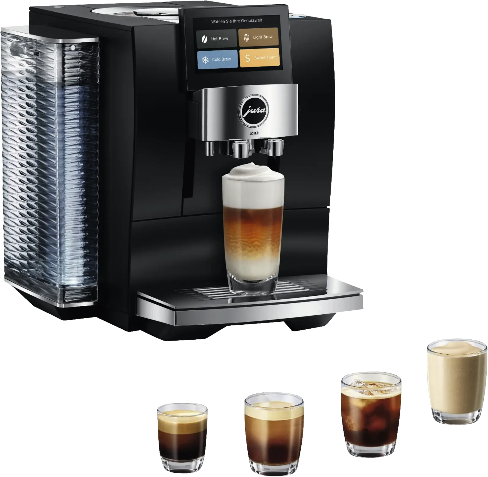 JURA Z10 (EC) Obsidian Black Volautomatische Koffiemachine