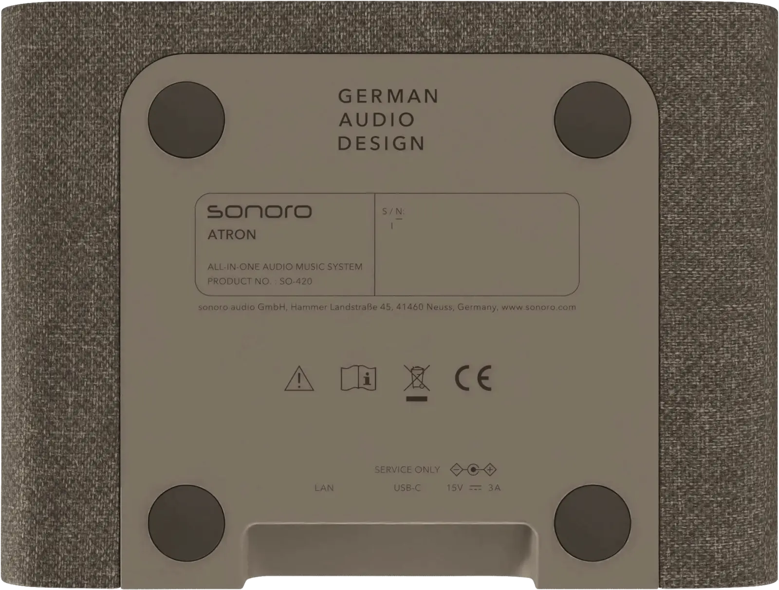 Sonoro ATRON Zand - Crème