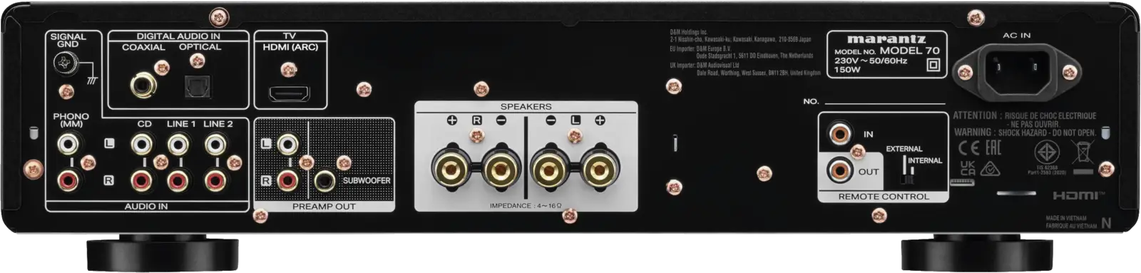 Marantz MODEL70 zwart