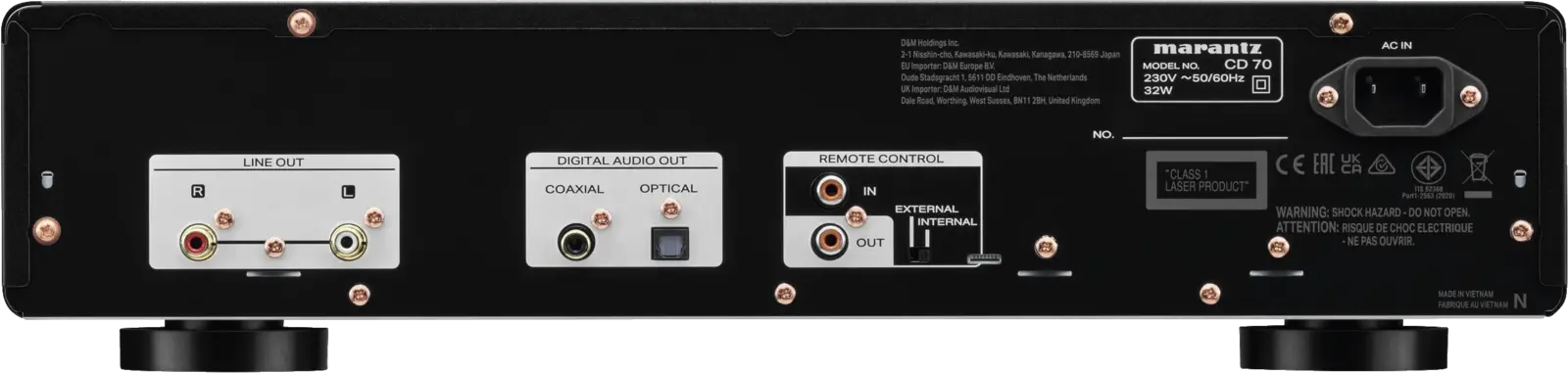 Marantz CD70 Zwart