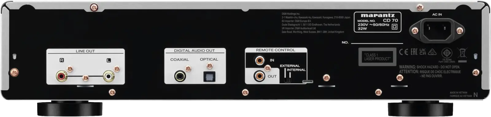 Marantz CD70 Zilver/goud