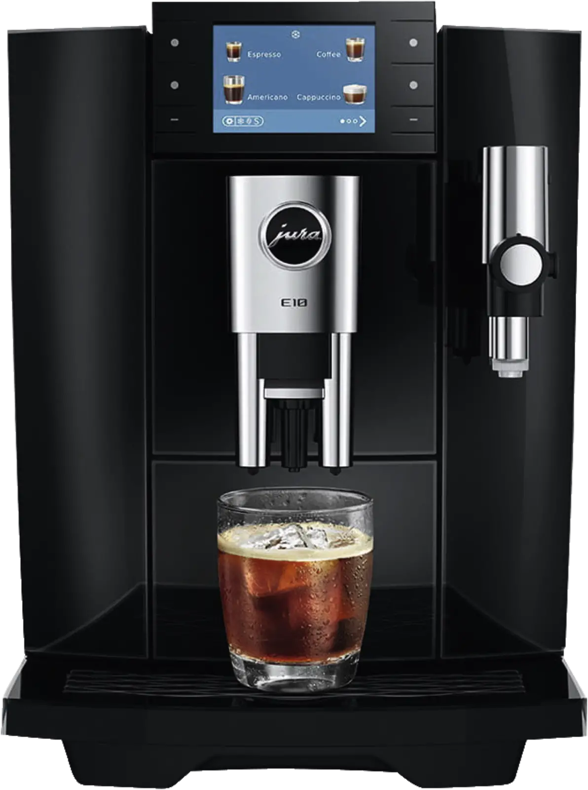 JURA E10 (EA) Diamond Black Volautomatische Koffiemachine