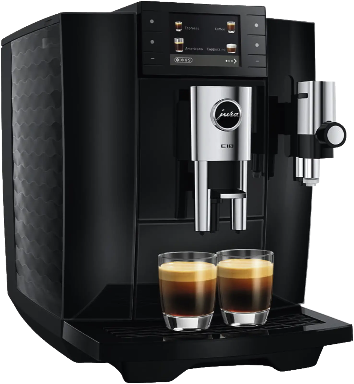 JURA E10 (EA) Diamond Black Volautomatische Koffiemachine