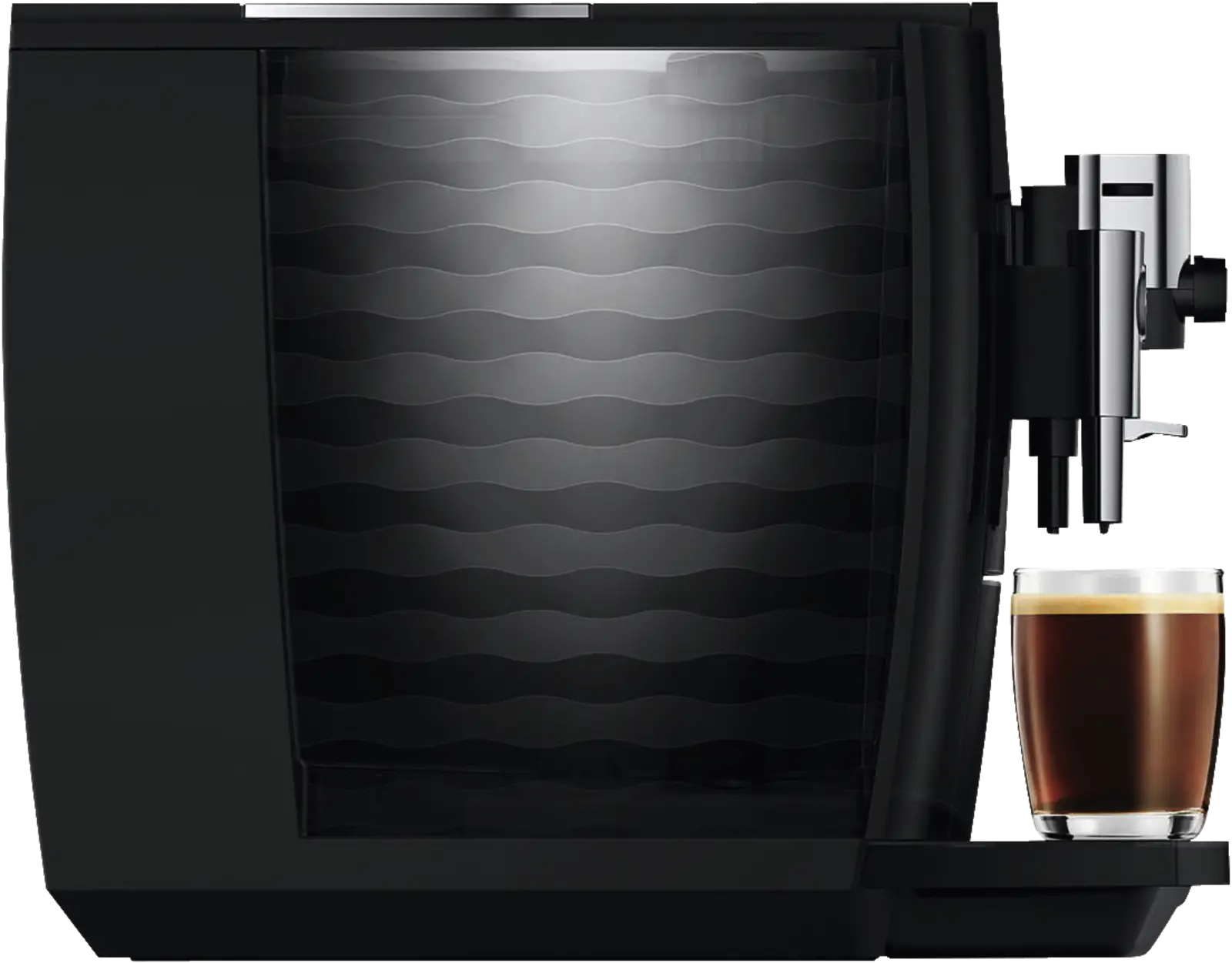 JURA E10 (EA) Diamond Black Volautomatische Koffiemachine