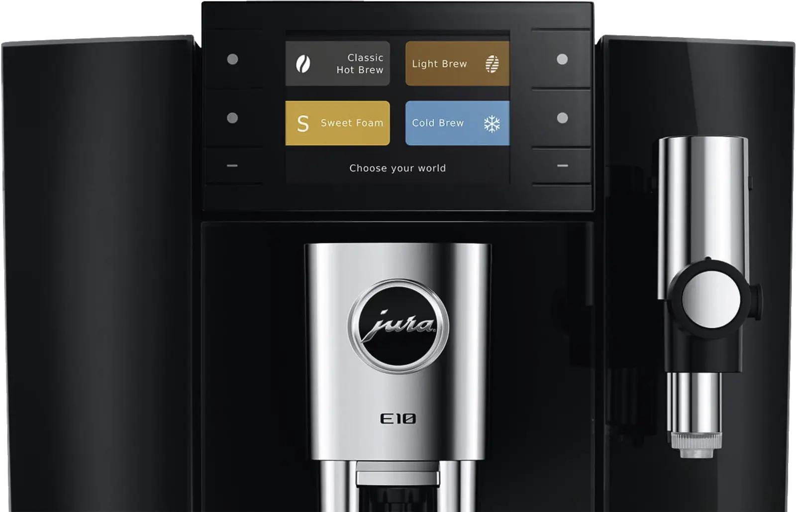 JURA E10 (EA) Diamond Black Volautomatische Koffiemachine