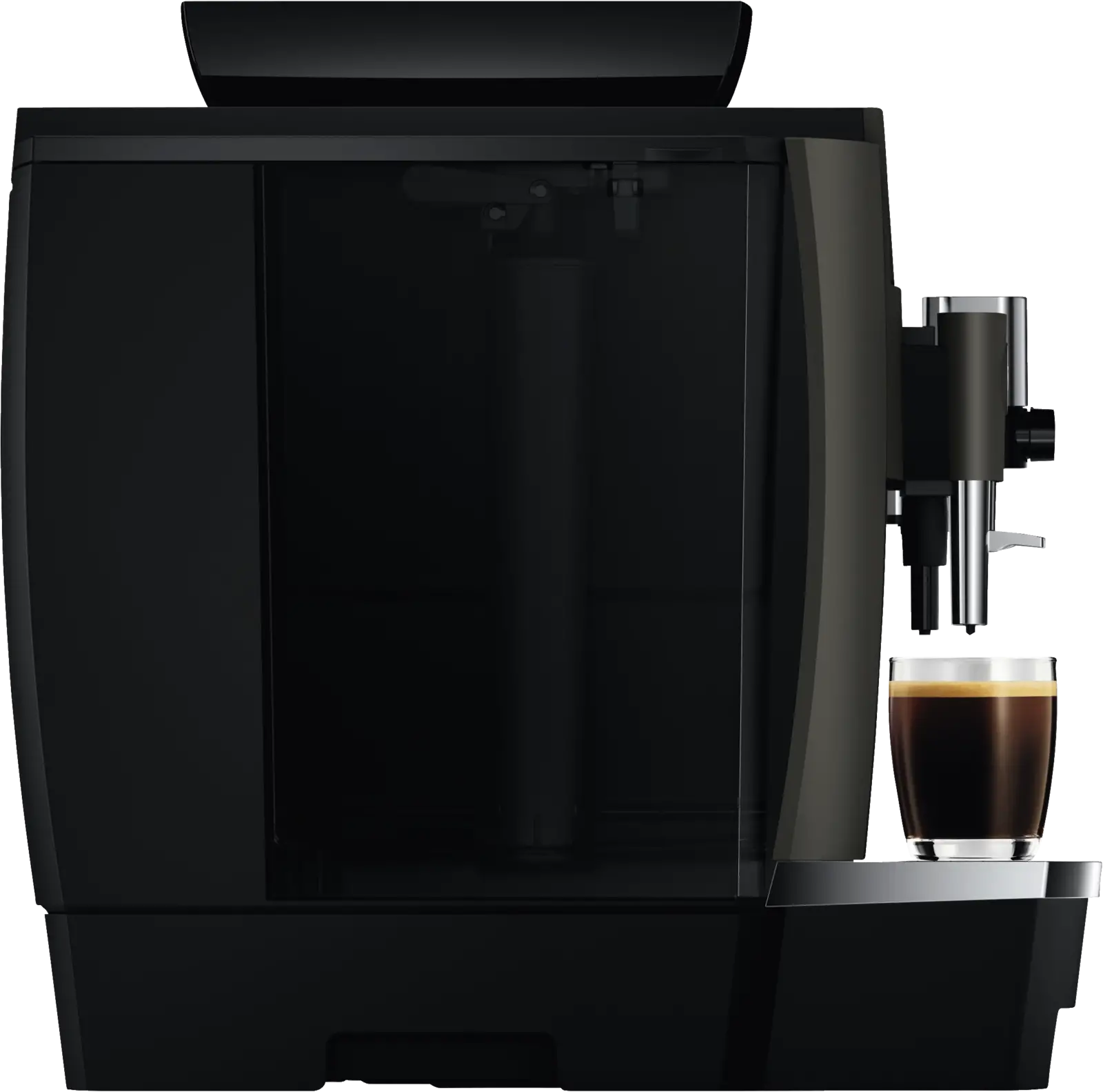 JURA W8 (EB) Dark Inox Volautomatische Koffiemachine