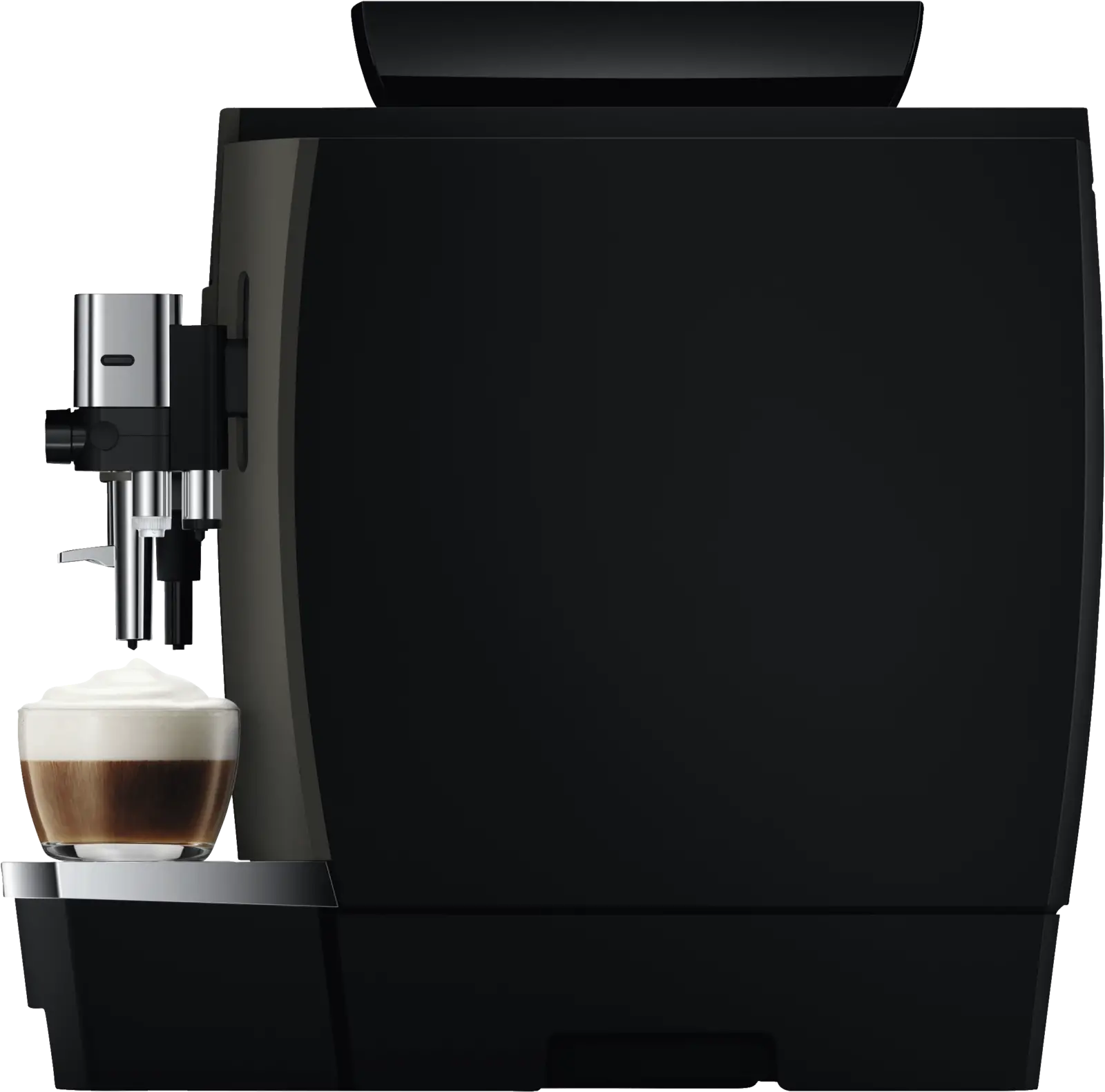 JURA W8 (EB) Dark Inox Volautomatische Koffiemachine
