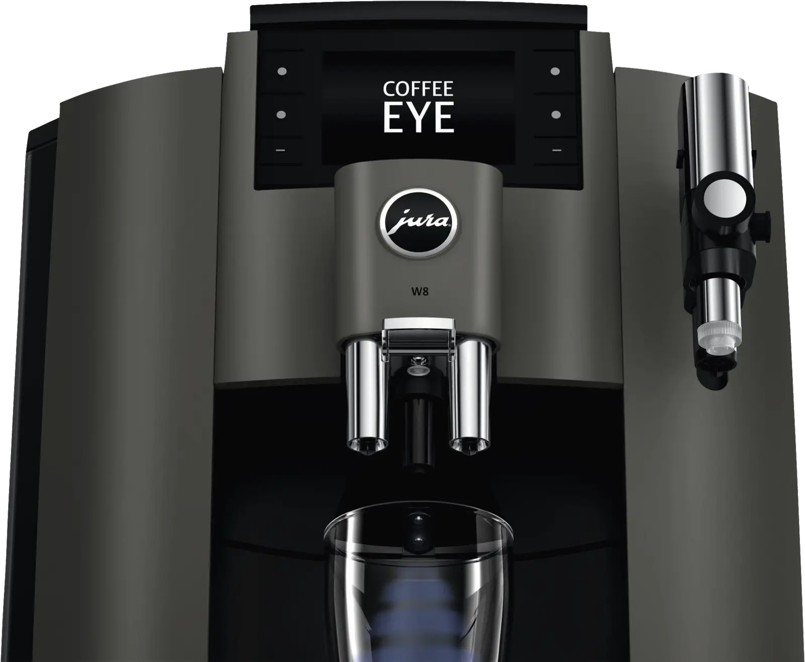 JURA W8 (EB) Dark Inox Volautomatische Koffiemachine