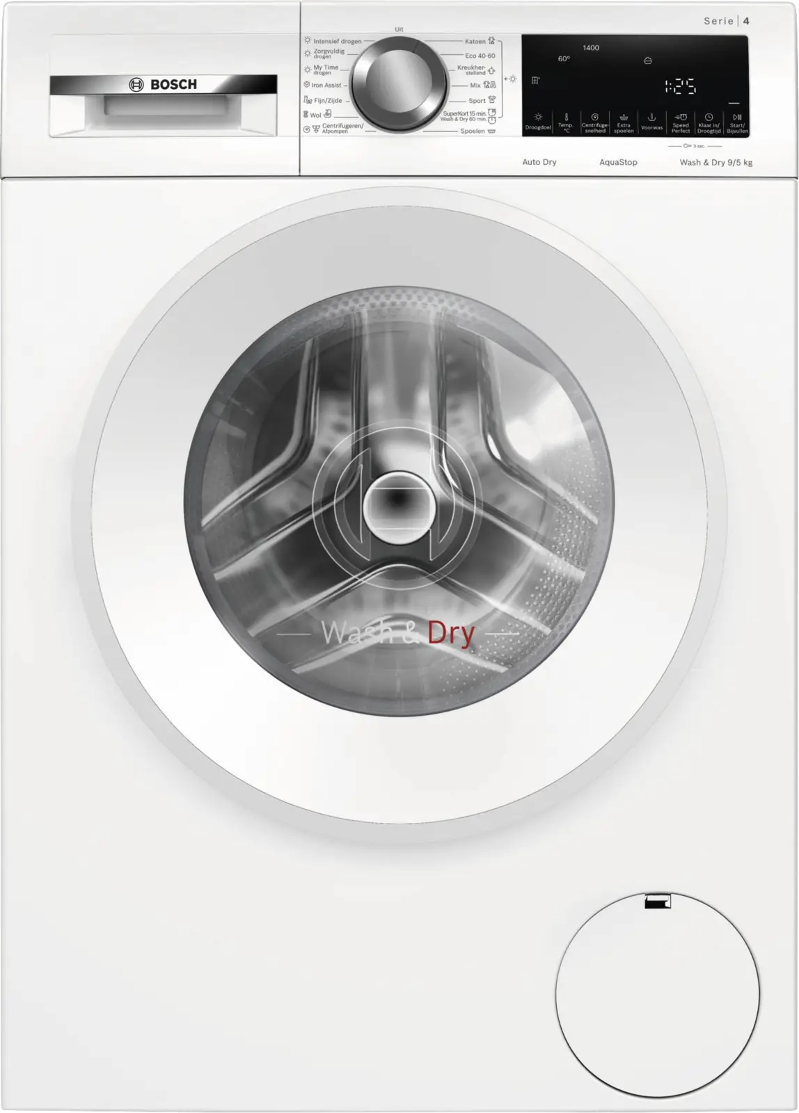 BOSCH WNA14419NL Serie 4 EXCLUSIV Was-droogcombinatie