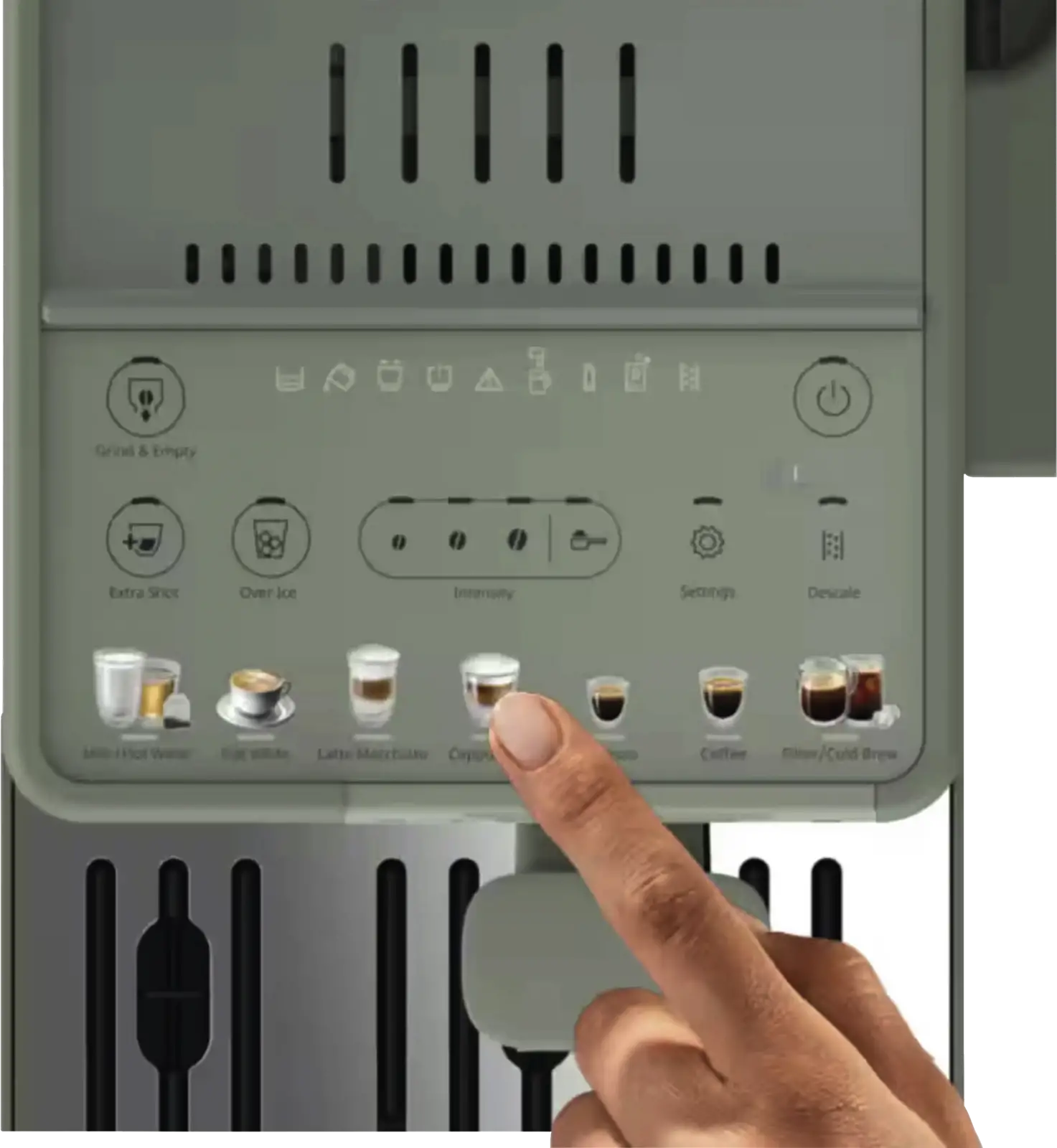 DeLonghi EXAM420.55.GR Rivelia Start Jade Green Volautomatische Koffiemachine