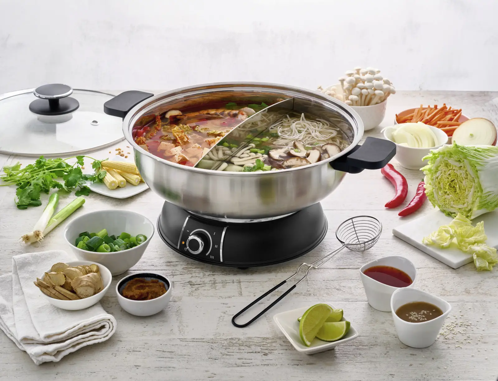 Fritel HP 2970 Hot Pot Inox Zwart