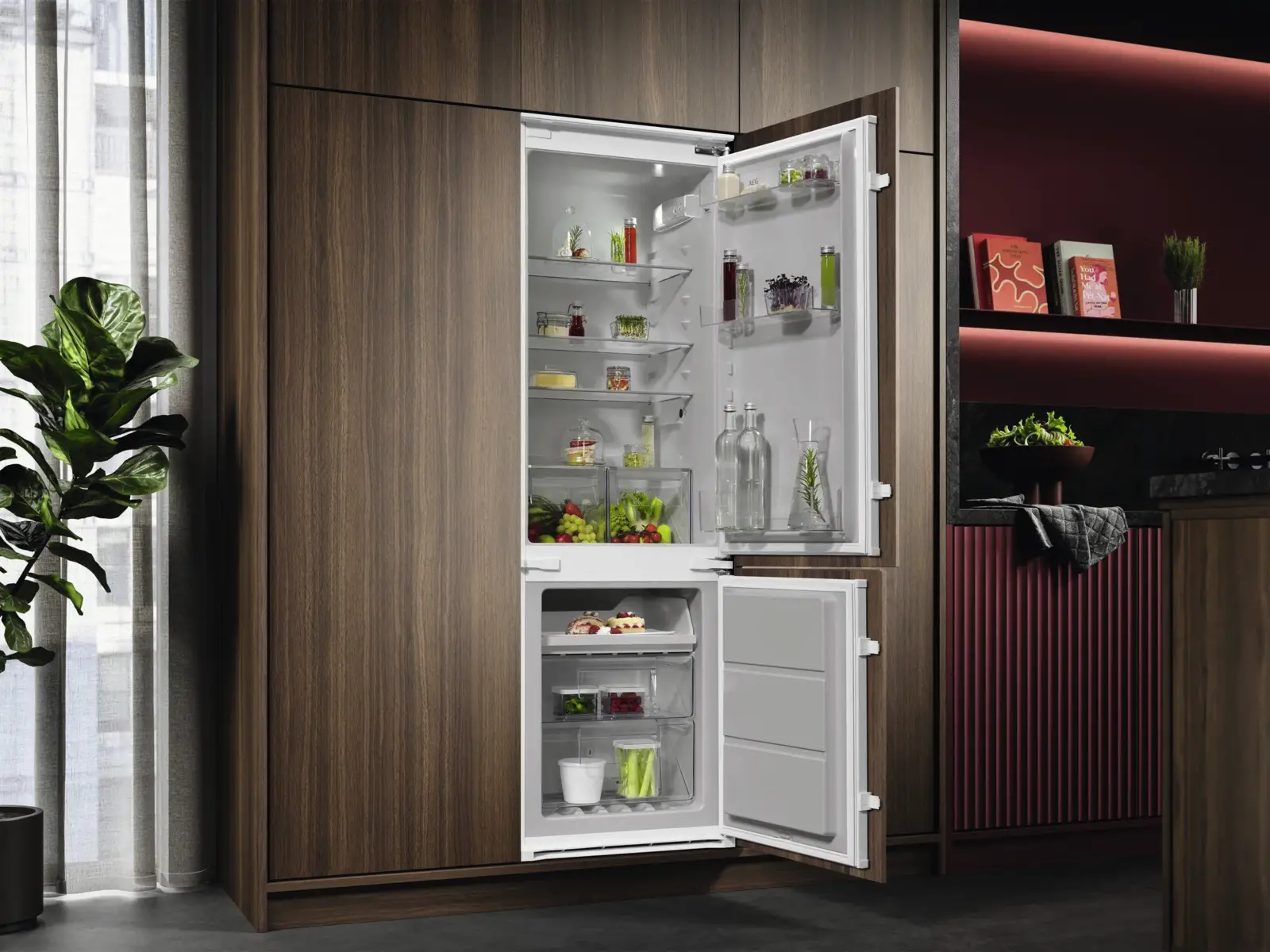 AEG TC7NS181ES 7000 NoFrost CoolAssist Inbouw Koel-vriescominatie