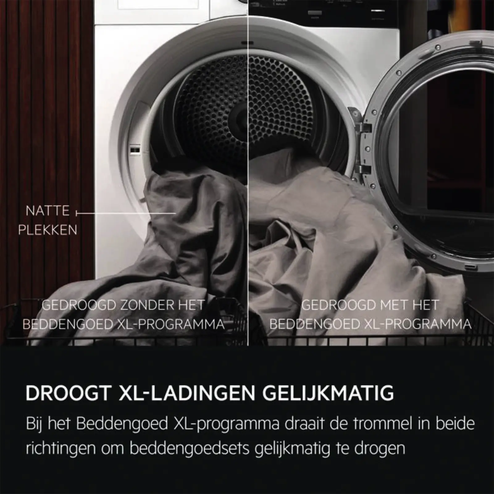 AEG TE7ONYX 7000 SensiDry Warmtepomdroger - Onyx