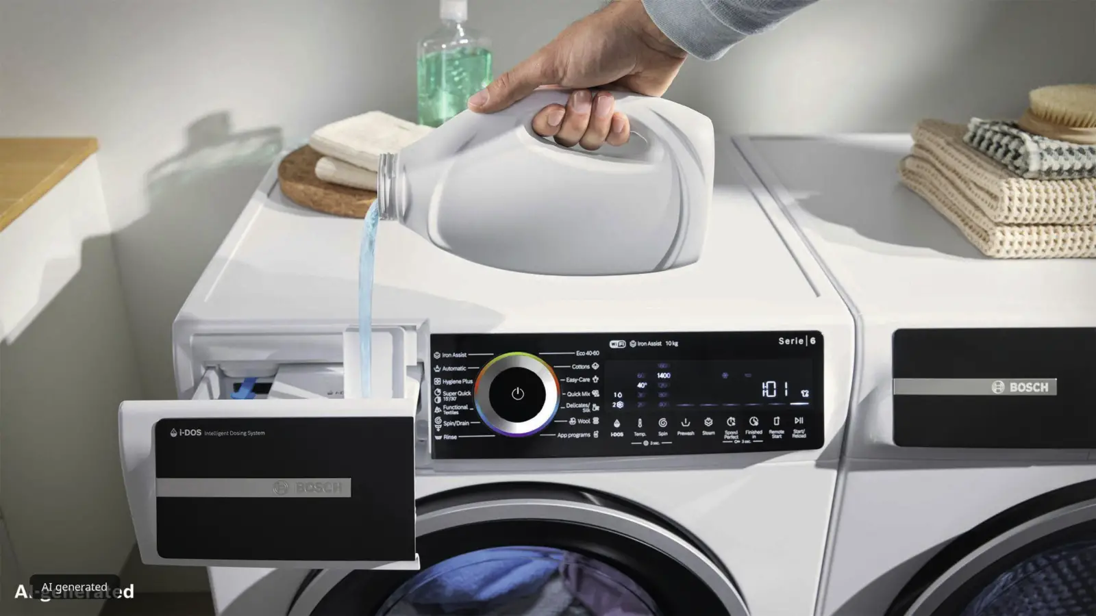 BOSCH WGN246A9NL Serie 6 EXCLUSIV Wasmachine 