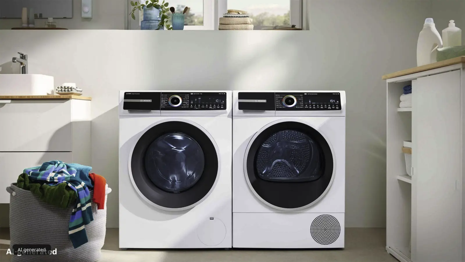 BOSCH WGN246A9NL Serie 6 EXCLUSIV Wasmachine 