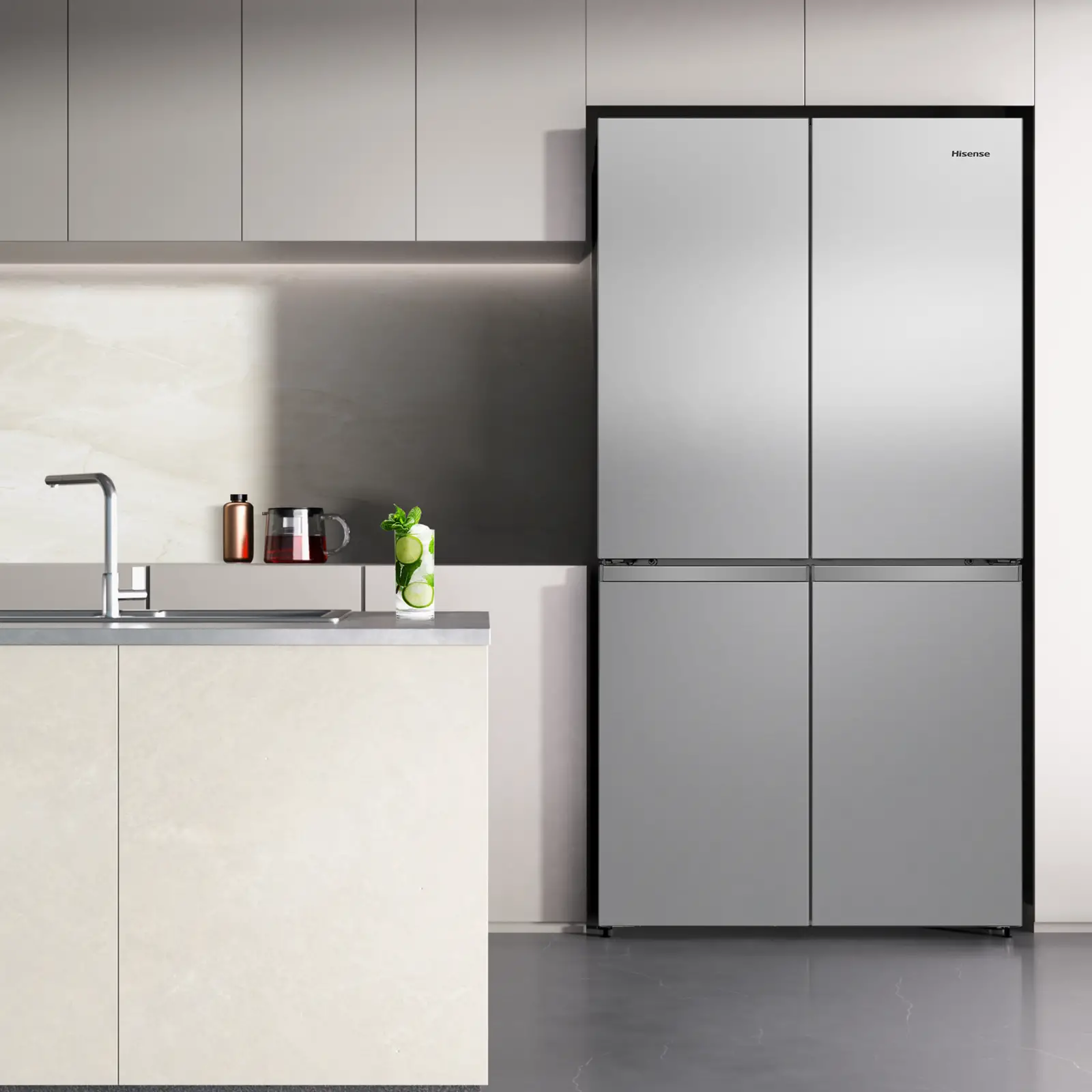 Hisense RQ5P640SSSD PureFlex Side-by-Side Koelkast