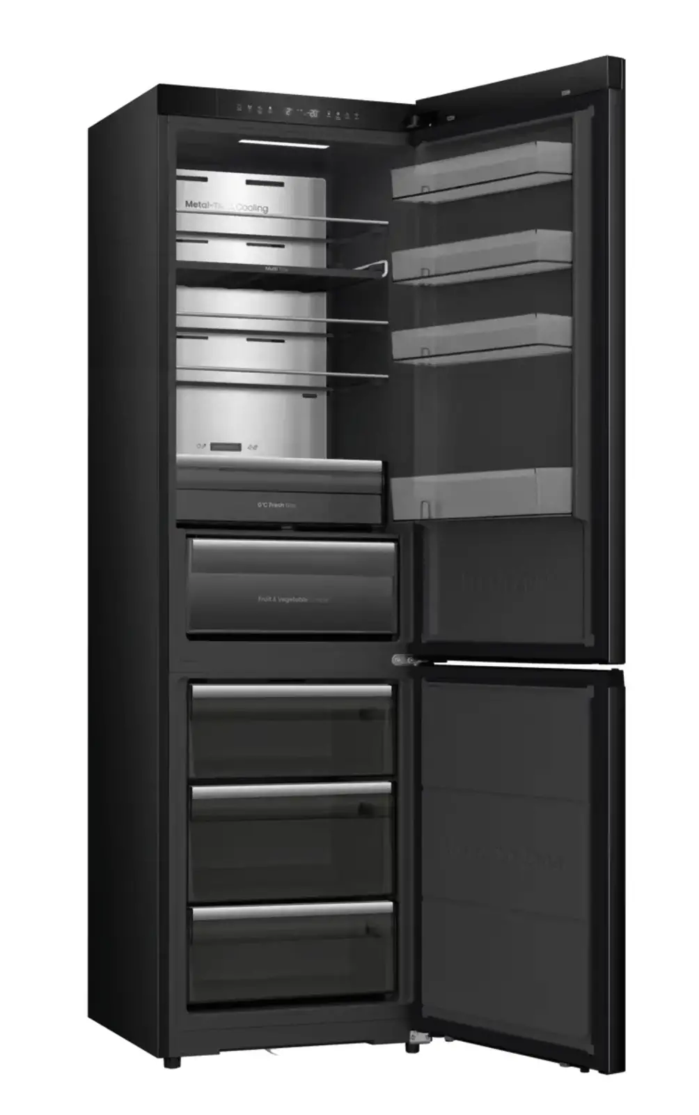 Hisense RB370K5SBC Koel-vriescombinatie
