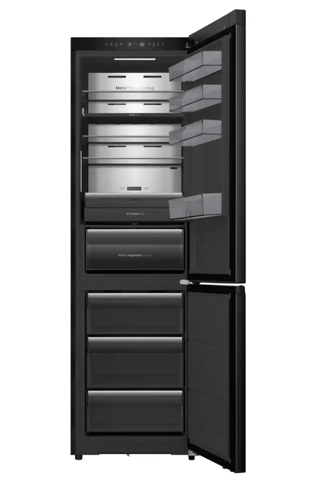 Hisense RB370K5SBC Koel-vriescombinatie