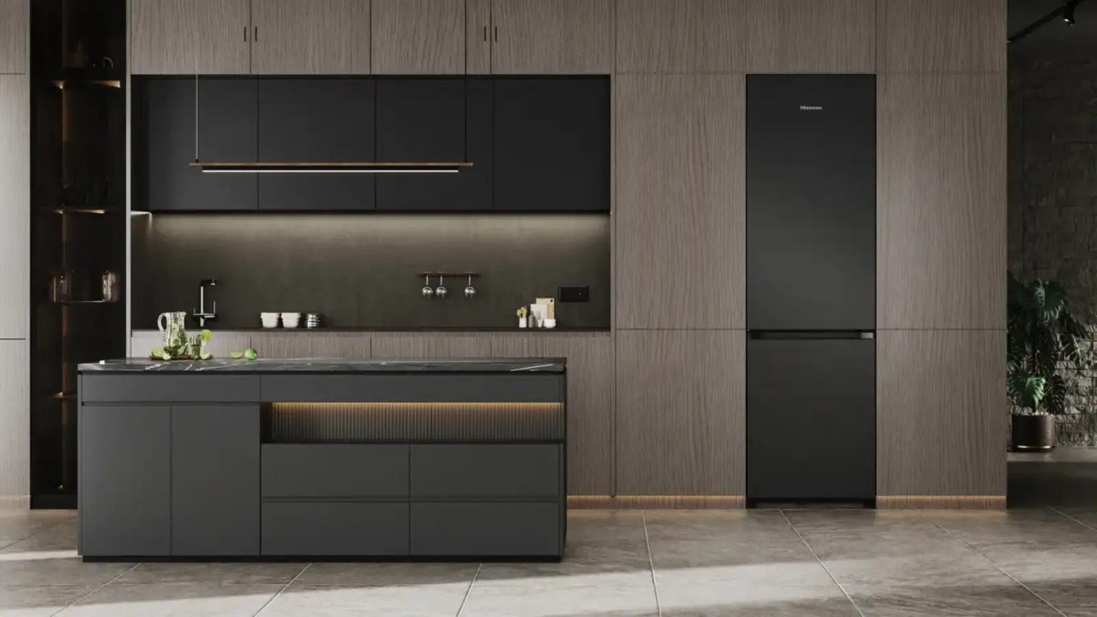 Hisense RB370K5SBC Koel-vriescombinatie
