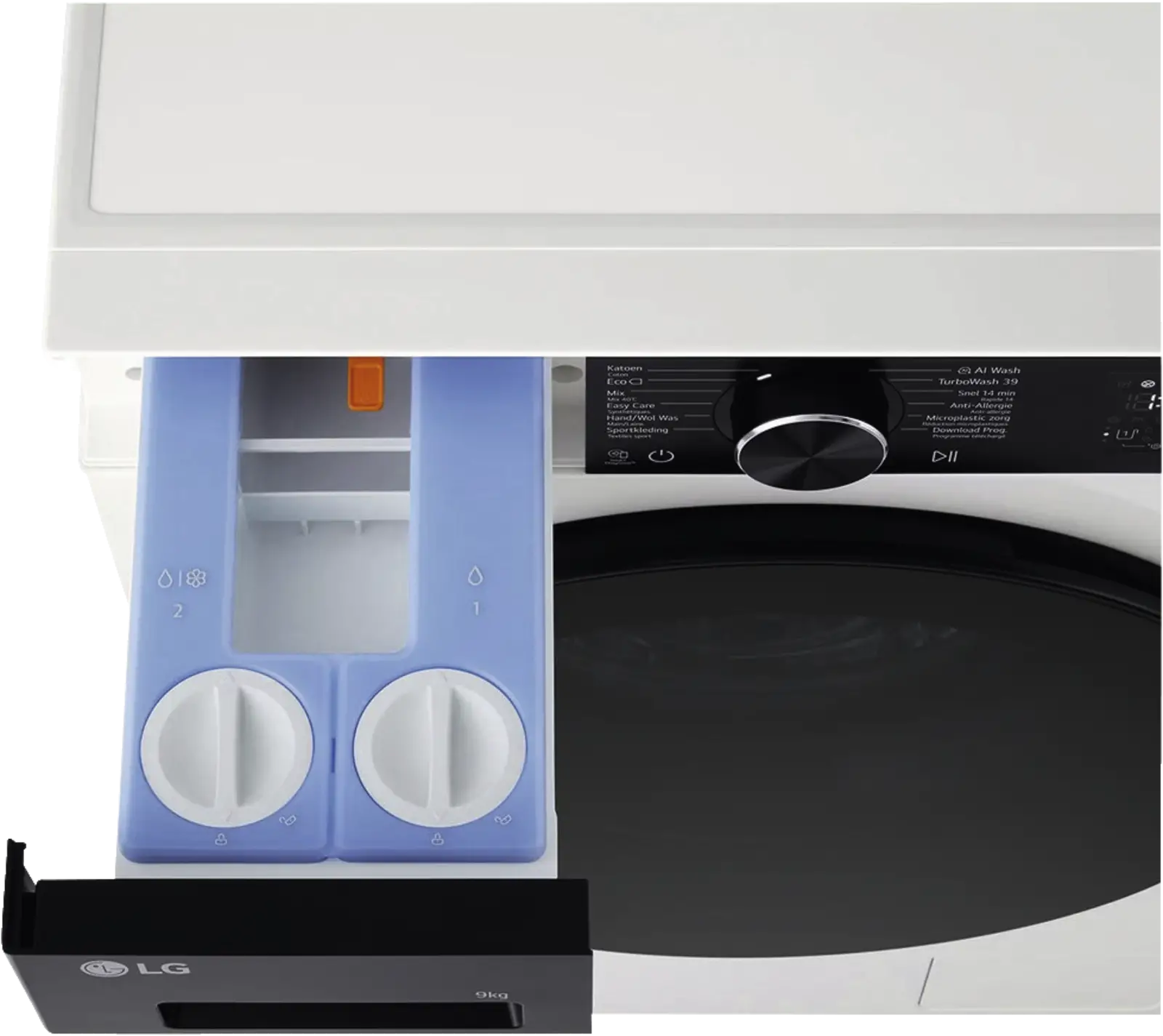 LG F4X5509TBB wasmachine