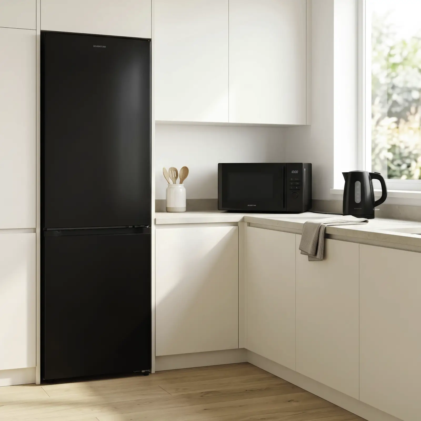 Inventum KV1841B koel-vriescombinatie zwart