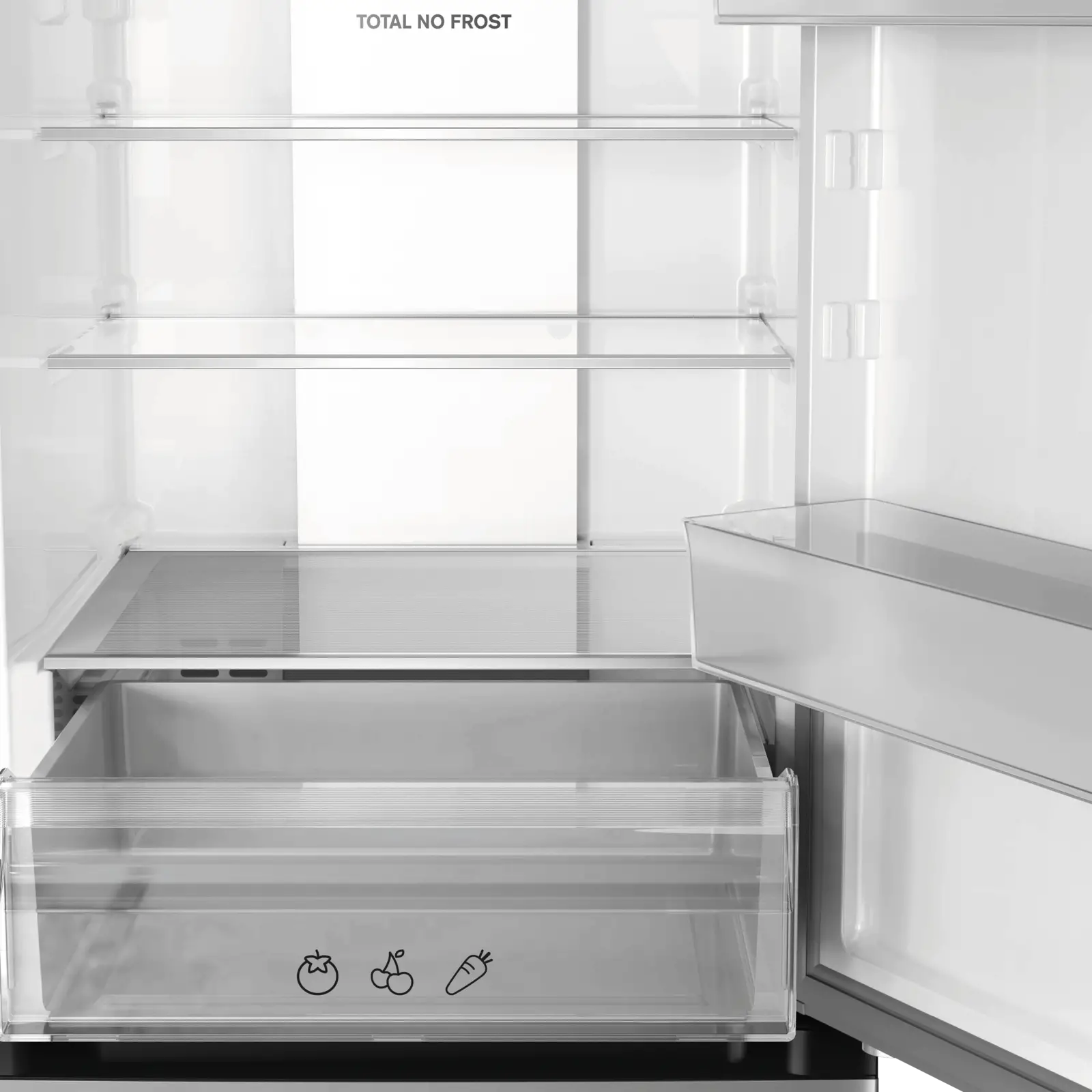 Inventum KV1841S Zilver koel-vriescombinatie