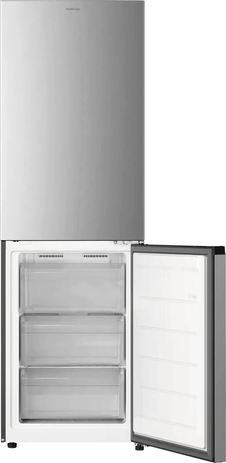 Inventum KV1841S Zilver koel-vriescombinatie
