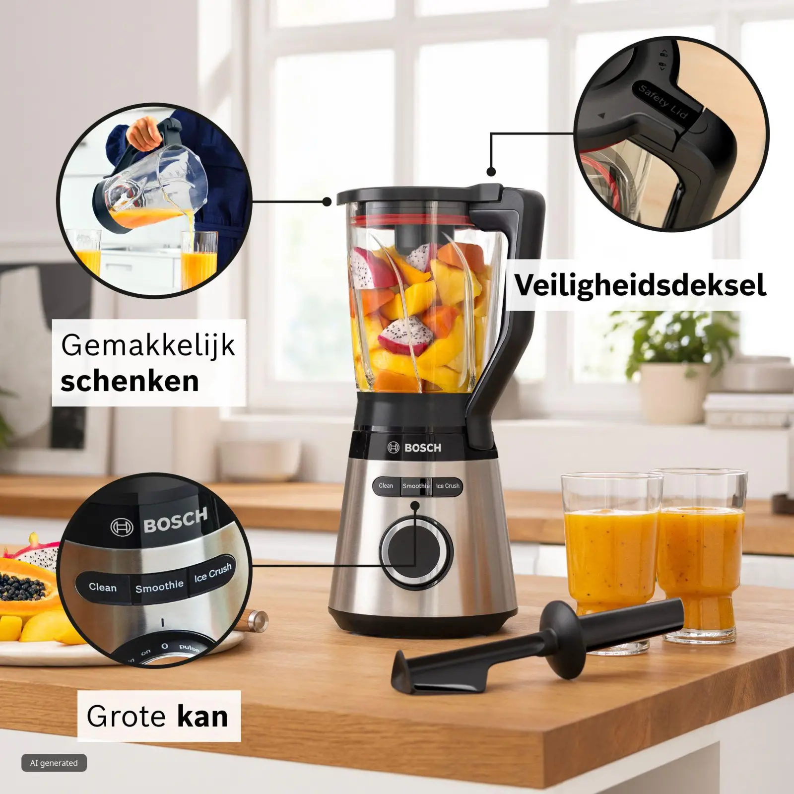 BOSCH MMB4394M Serie 4 VitaPower Blender