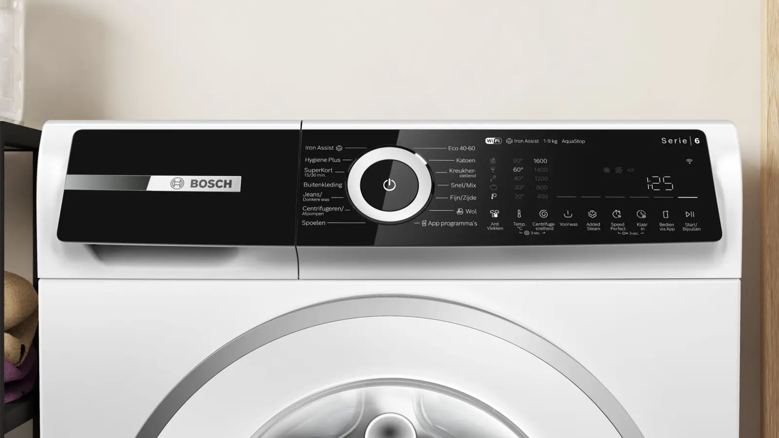BOSCH WGN24609NL Serie 6 EXCLUSIV Wasmachine