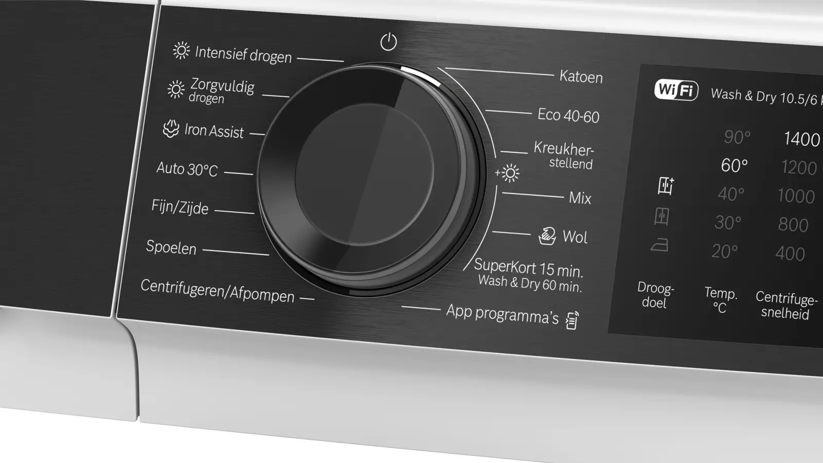 BOSCH WNG25406NL Serie 6 Was-droogcombinatie