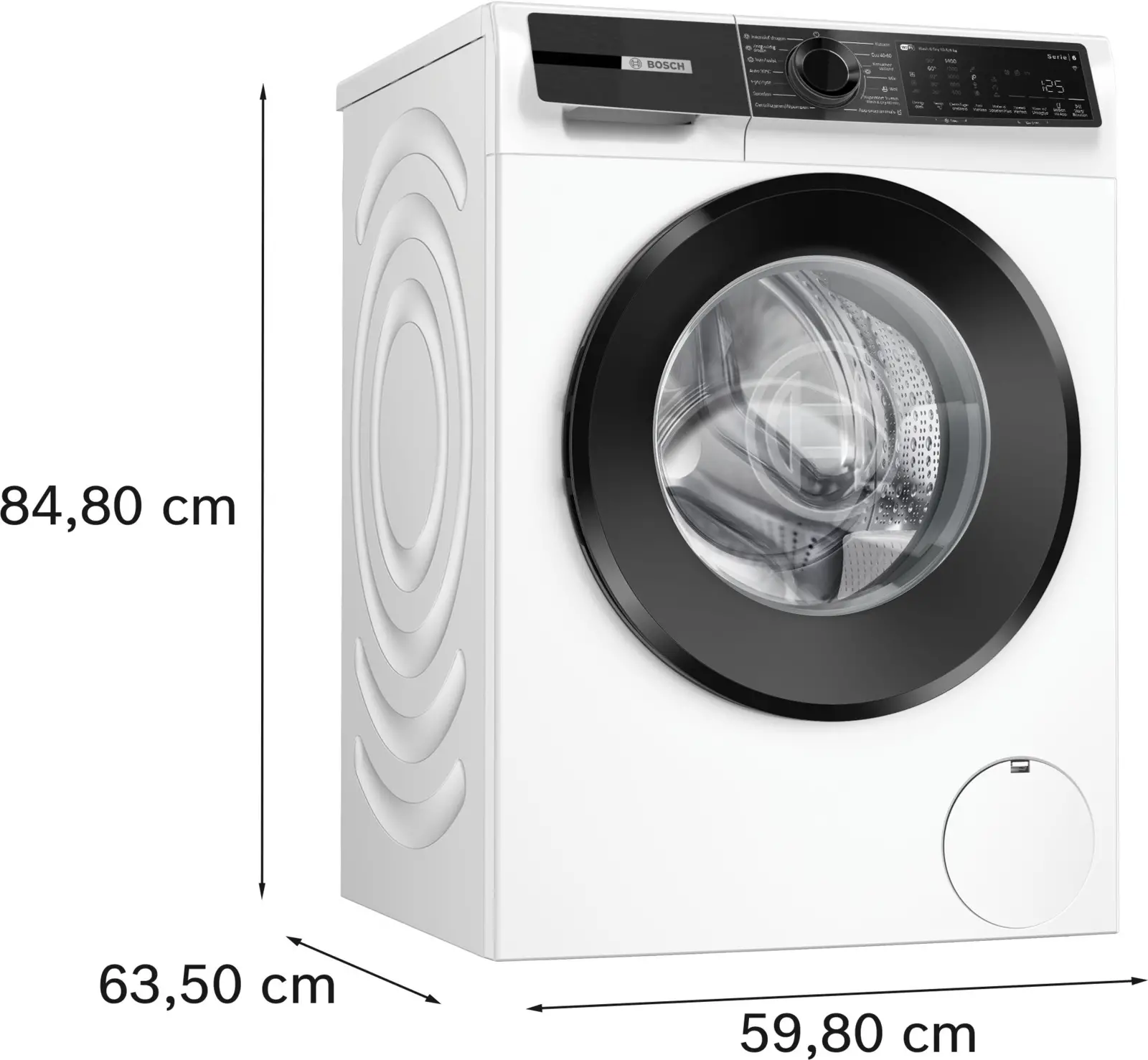 BOSCH WNG25406NL Serie 6 Was-droogcombinatie