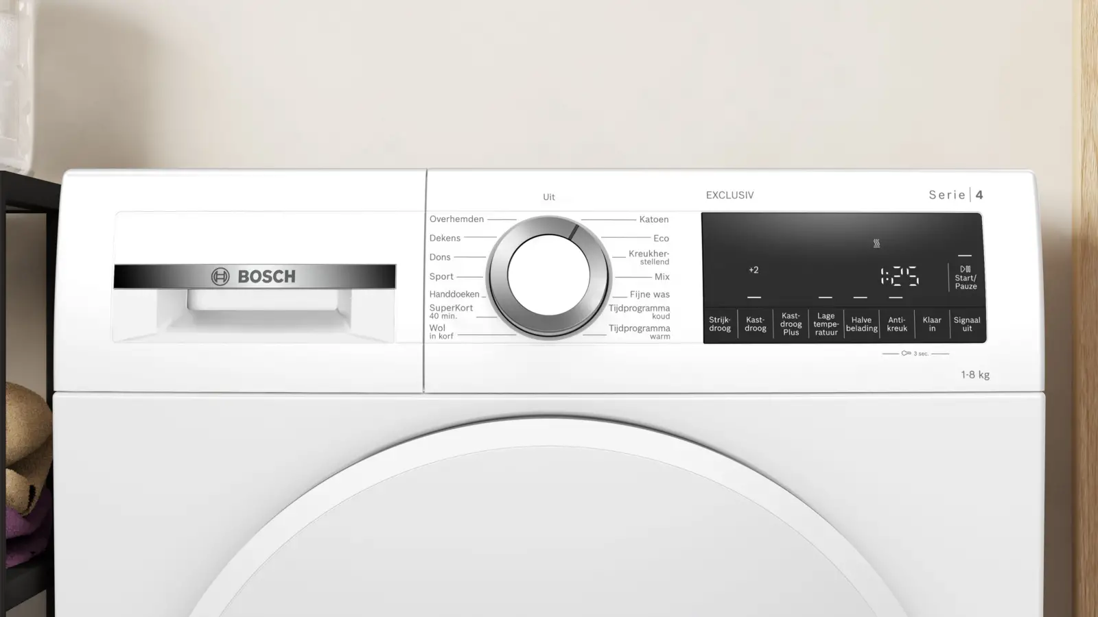 BOSCH WQA23209NL Serie 4 EXCLUSIV Warmtepompdroger