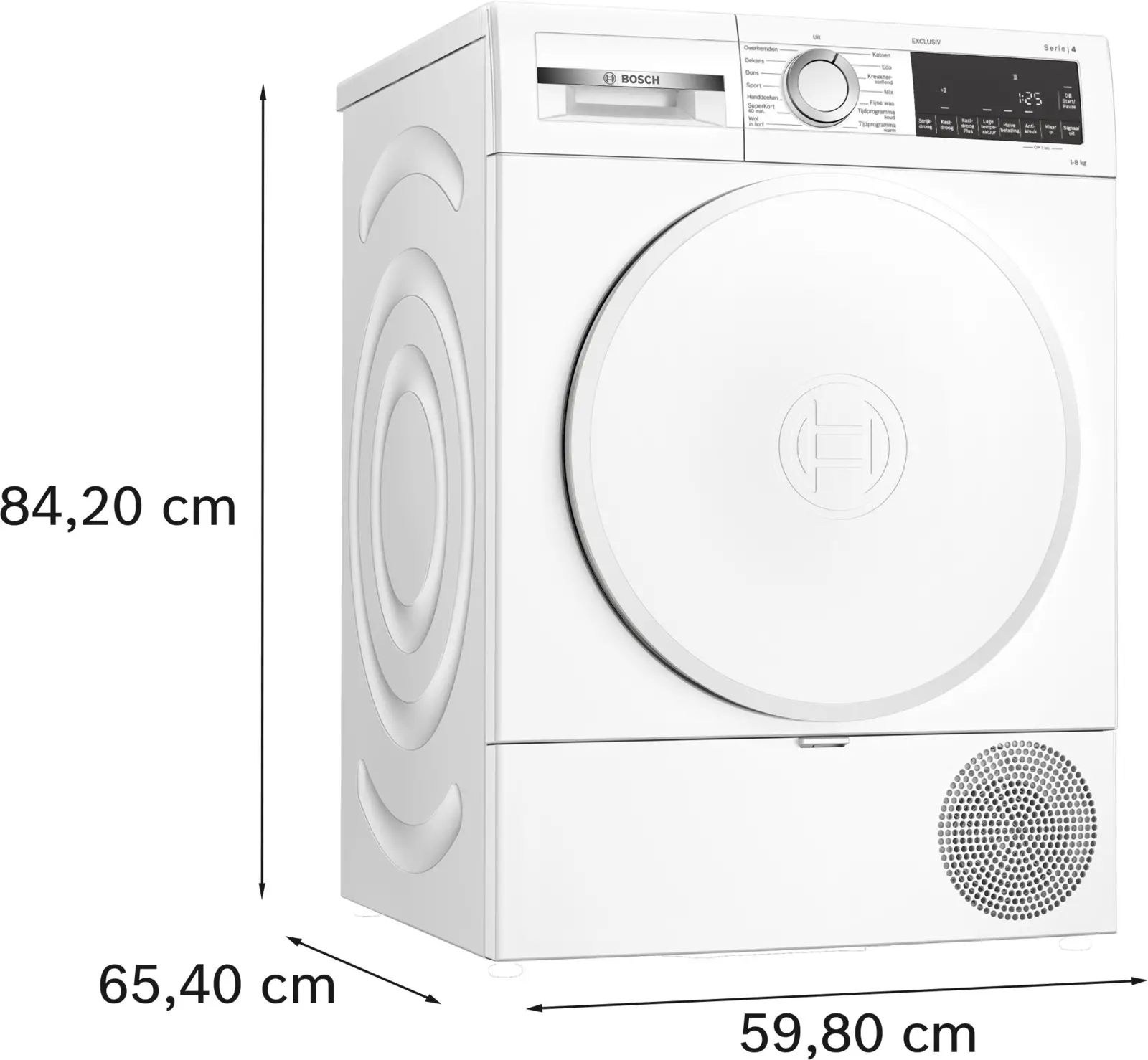 BOSCH WQA23209NL Serie 4 EXCLUSIV Warmtepompdroger