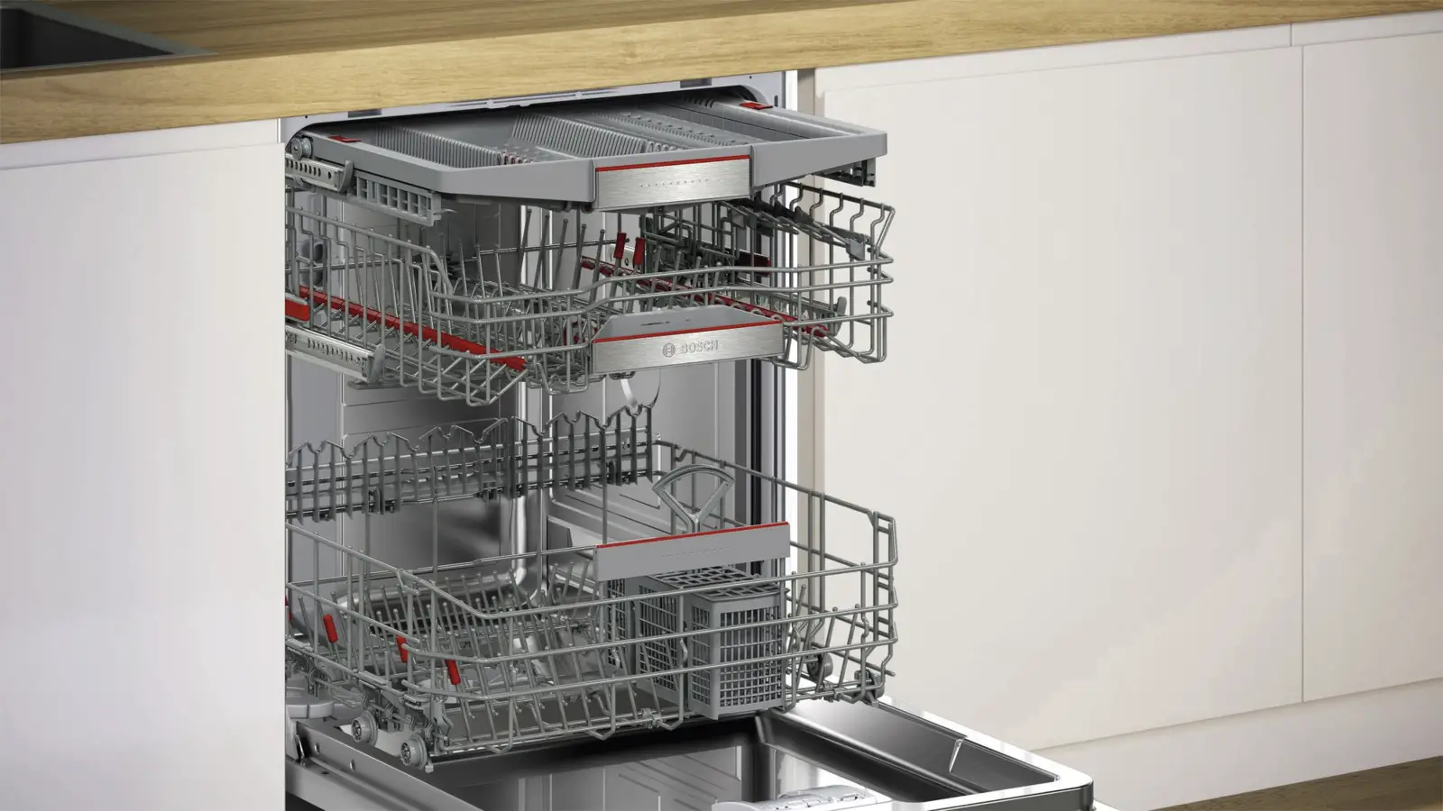 Bosch SBV6ECX0ME volledig geïntegreerde vaatwasser
