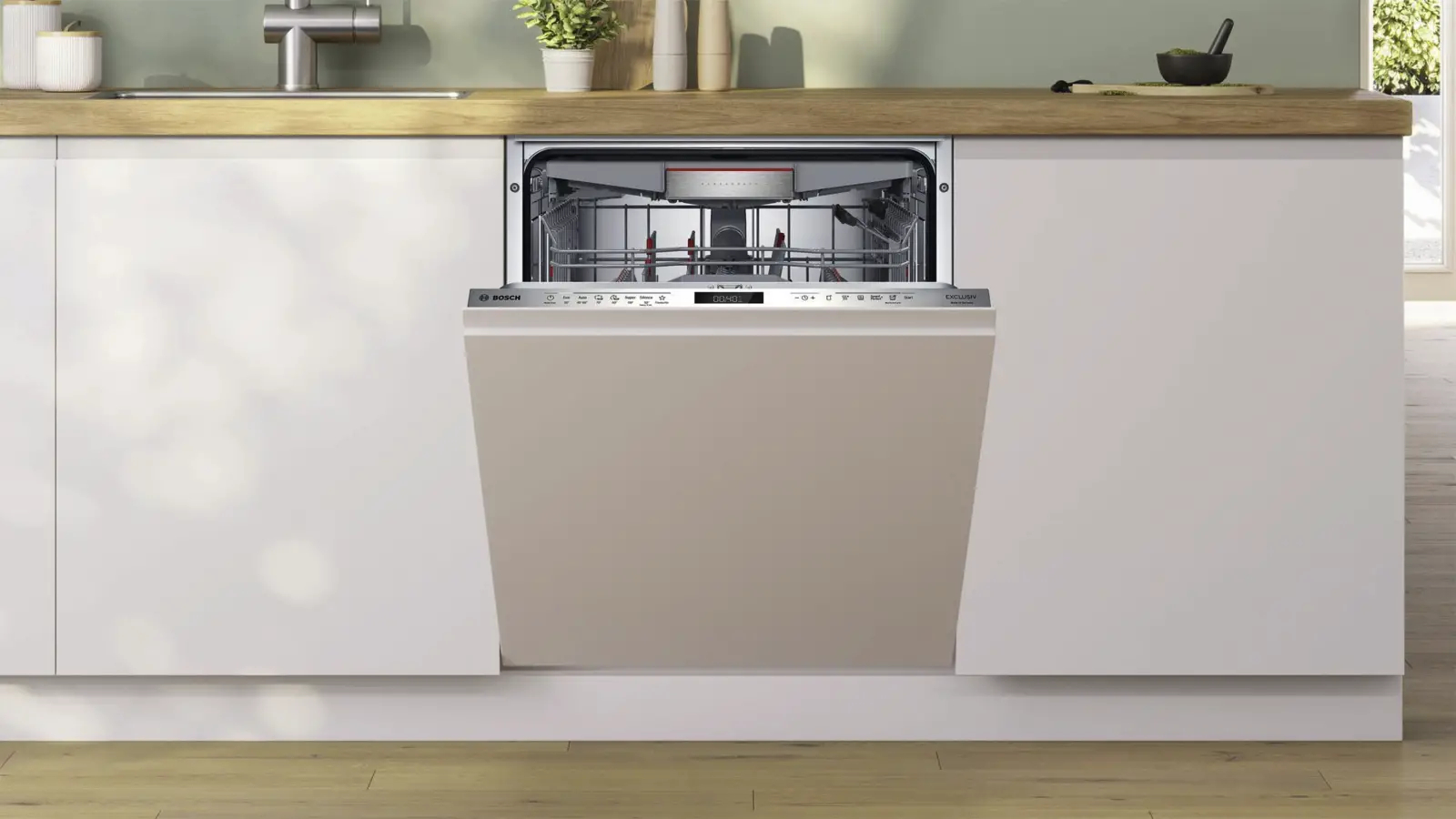 Bosch SMV6ECX0ME Volledig geïntegreerde vaatwasser