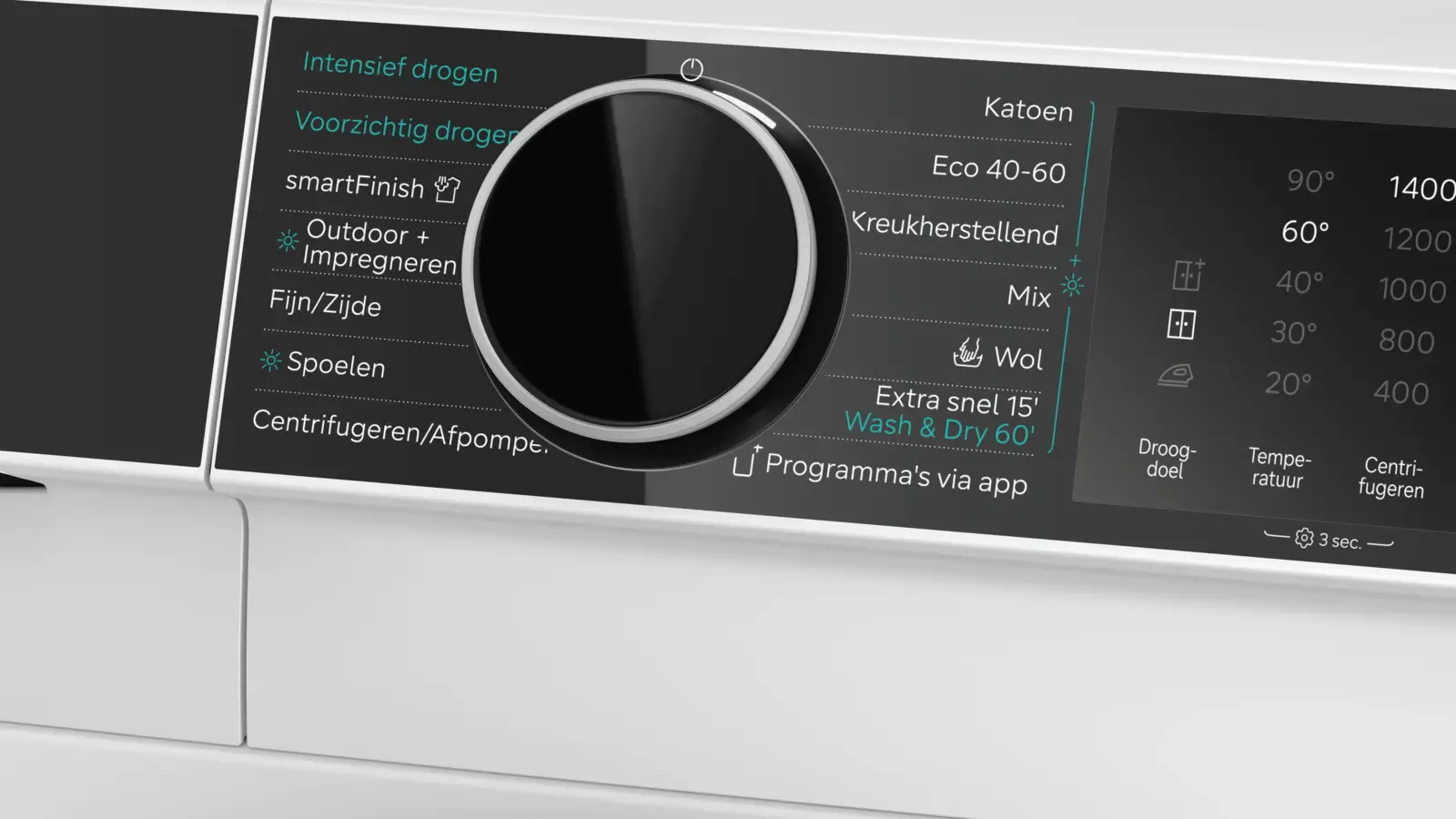 Siemens WN54G206NL iQ500 Was-droogcombinatie