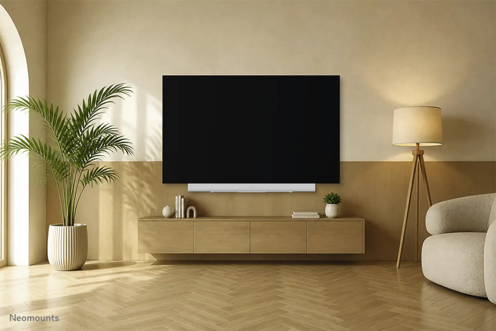 Neomounts TV Beugel voor Sonos Arc Ultra Wit
