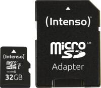 Abbildung: Micro SD Card 32GB UHS-I Professional inkl. SD Adapter