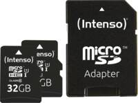 Abbildung: Doppelpack microSDHC 32GB UHS-I Premium inkl. SD-Adapter